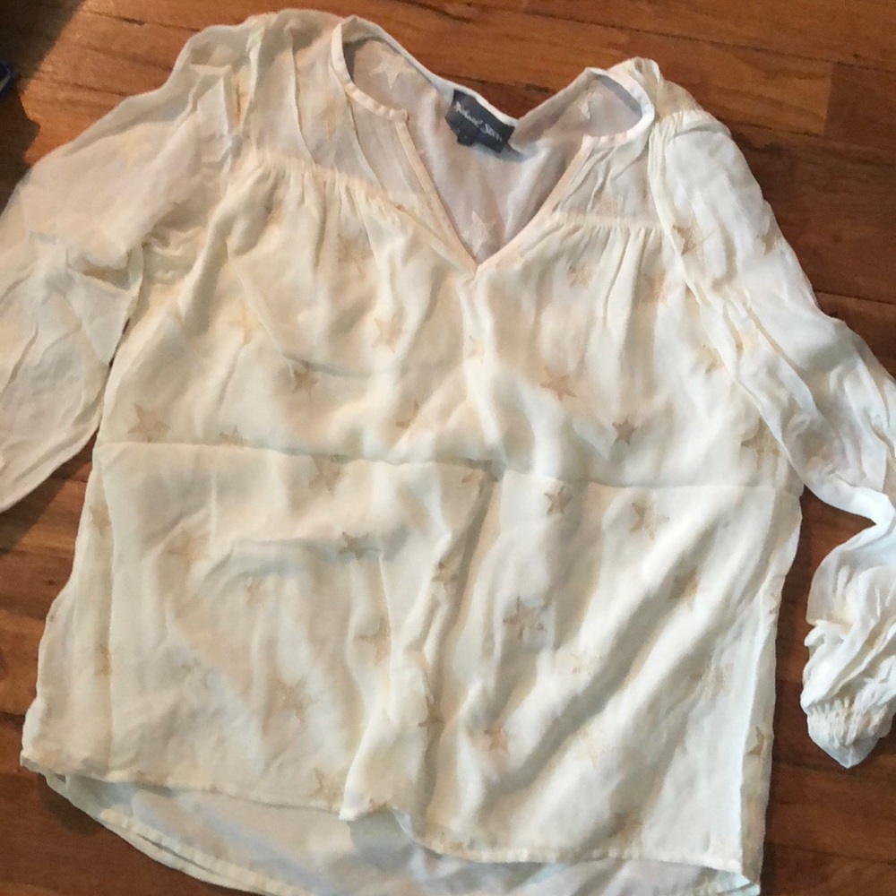 Boutique sheer Star Top